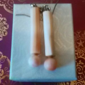 Angel Skin Coral Antique? Vintage earrings